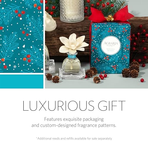 Agraria PetiteEssence Flower and Reed Diffuser Set, 1.7 oz, Handcrafted Sola Flower Botanical Scent Diffuser for Home, Scented Oil Gift Set - Image 5