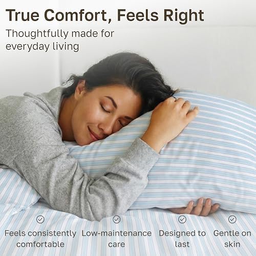 California Design Den 100% Cotton Sateen Twin Size Sheet Set, 3 Pc Set - Image 6