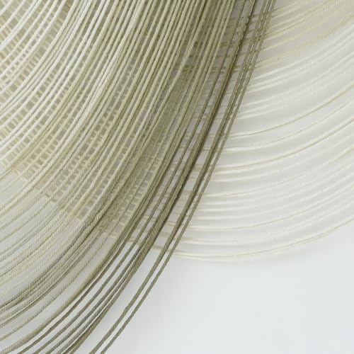 Macrame Wall Hanging Boho Tapestry Dip Dyed Ombre Moss Green 57"W*39"L - Image 6
