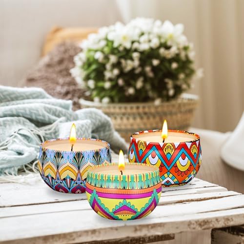 48 Pk 2.5oz Soy Scented Candles in Tin Aromatherapy Gifts for Women - Image 2