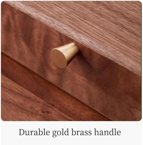 Bescott 2 Layer Solid Black Walnut Wooden Jewelry Box for Women Wood Vintage Organizer for Men Earrings Rings Necklaces Bracelet Watch Storage - Image 4