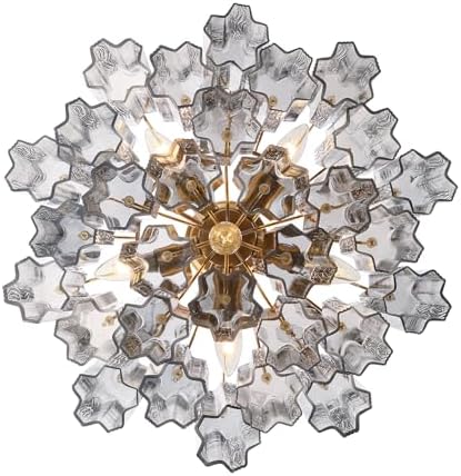 Crystorama Addis 6 Light Aged Brass Chandelier - Image 3