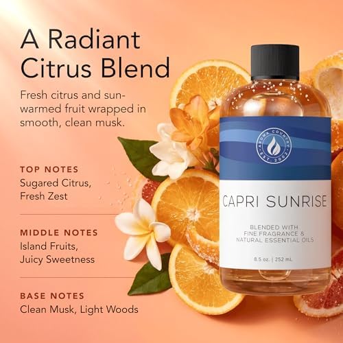 Aroma Country Capri Sunrise Luxury Diffuser Oil Refill (8.5 Fl Oz) - Image 2