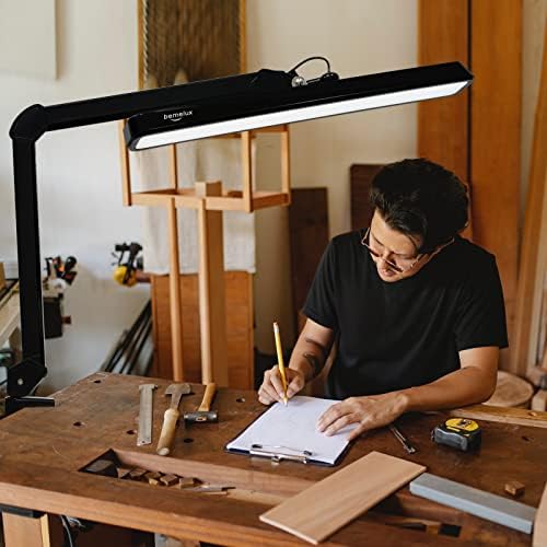 LED Architect Desk Lamp with Clamp, 30W 2500LM, Black 30CCT - Image 6