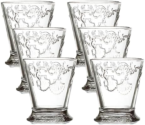 La Rochere Versailles Glass Tumbler Set/6 by LaRoch%C3%A8re