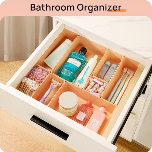 Vtopmart 25 Pack Plastic Drawer Organizers with Anti-slip Rubber Pads - Image 5