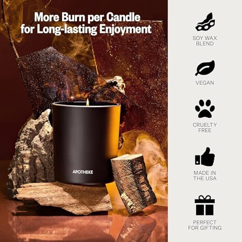 Apotheke Signature Scented Candles for Home, Kindling - 10.5 Oz - Image 6