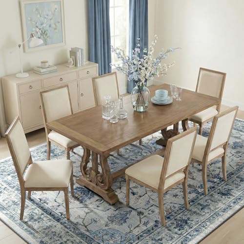 RELEANY Washable Area Rug, Large 10'x14', Blue/White/Gray - Image 2