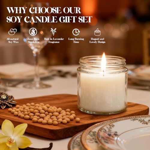24 PCS 4oz White Soy Wax Candles, Classic Vanilla Scented Candle Gift Set | Warm & Cozy Bulk Favors for Weddings, Housewarming, Holiday Parties | Relaxing Home Fragrance. - Image 3