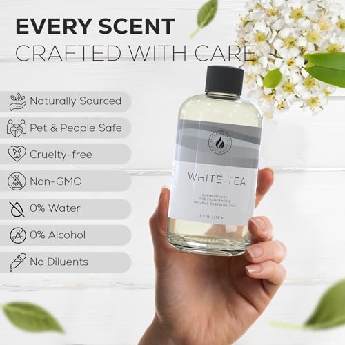 Aroma Country White Tea Luxury Diffuser Oil Refill (8.5 Fl Oz) - Image 4
