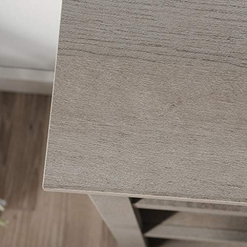 Sauder Miscellaneous Storage 3-Shelf Bookcase/ Book shelf, Mystic Oak finish - Image 4