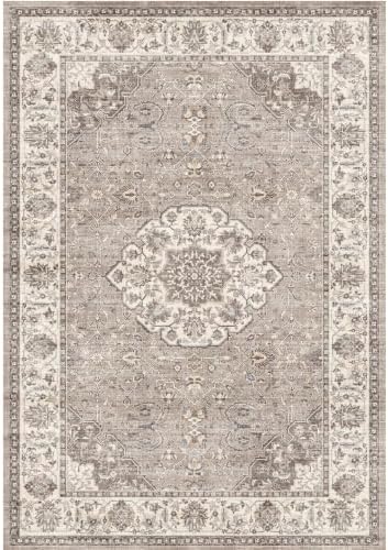 HY HAOYUNLAI Washable 2x3 Entryway Area Rug Non-Slip Carpet Brown - Image 2