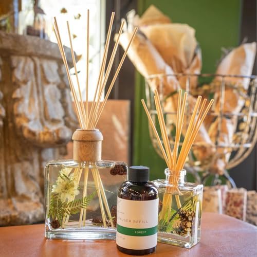 Rosy Rings Botanical Reed Diffuser Forest 13 Ounces - Lasts 6-12 Months, Aromatherapy Diffuser, Reed Diffuser with Botanicals Perfect for Home Decor! - Image 6