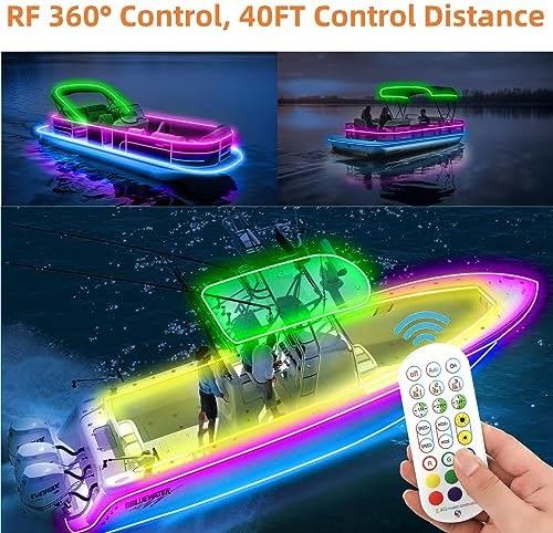 Marine Submersible Boat LED Strip Lights, 50FT IP68 Waterproof - Image 3