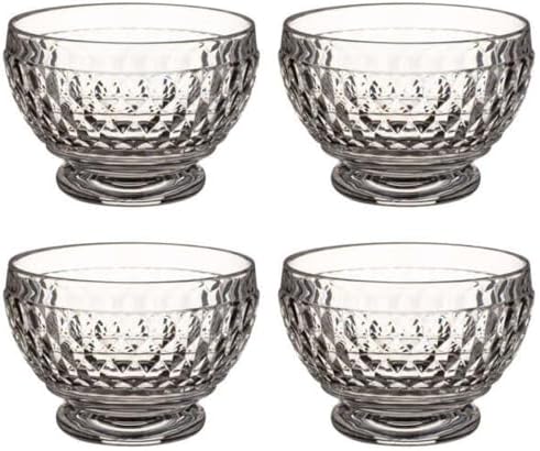 Villeroy & Boch Boston Glass Bowl Set of 4, Clear - Image 2