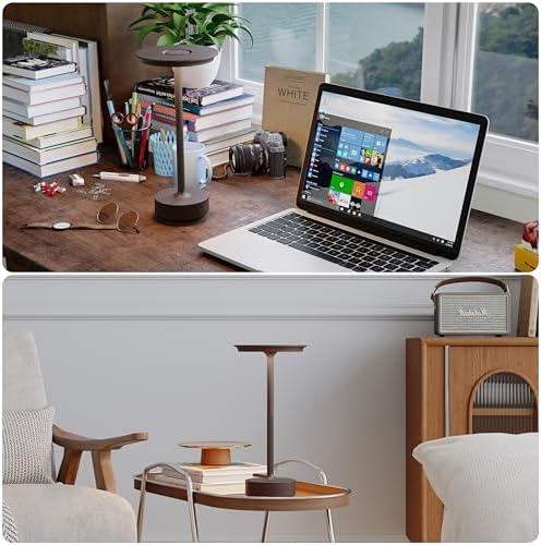 TBBGA 2 Pack Rechargeable Table Lamps Cordless, 5000mAh Outdoor Table Light - Image 6