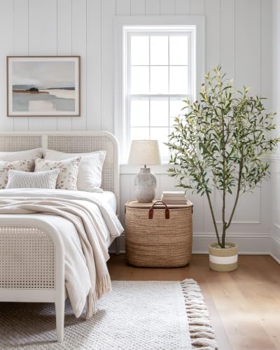Artificial Olive Tree 5FT with Planter&Cotton Basket - Image 6