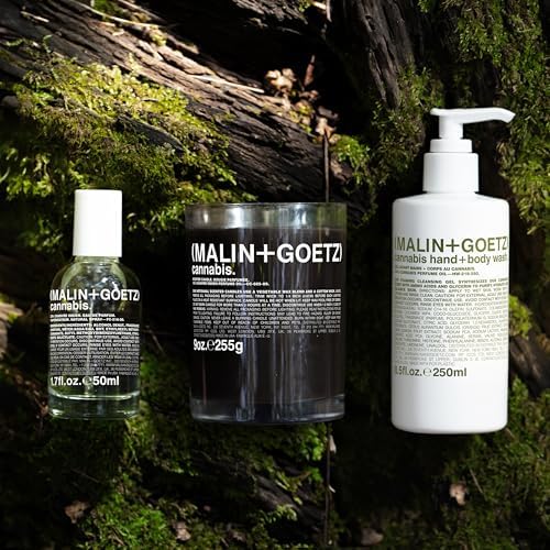 MALIN+GOETZ 9oz Scented Candle | Hand-Poured Soy Wax with Unique Fragrance Blends | Clean-Burning, Vegan & Cruelty-Free | Bergamot, Sage, Otto, Tomato, Strawberry, Cannabis, Dark Rum & Leather - Image 5