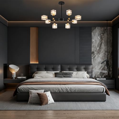 Crystal Sputnik Chandelier with 8-Light Modern Light Fixtures - Image 3