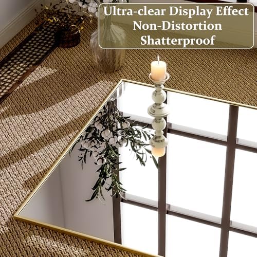 GLSLAND 71"x31" Full Length Mirror Large Floor Mirror with Stand - Image 4