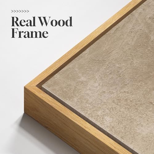 Large Framed Neutral Abstract Vertical Wall Art Decor for Hallway, 2 Pieces - Image 3