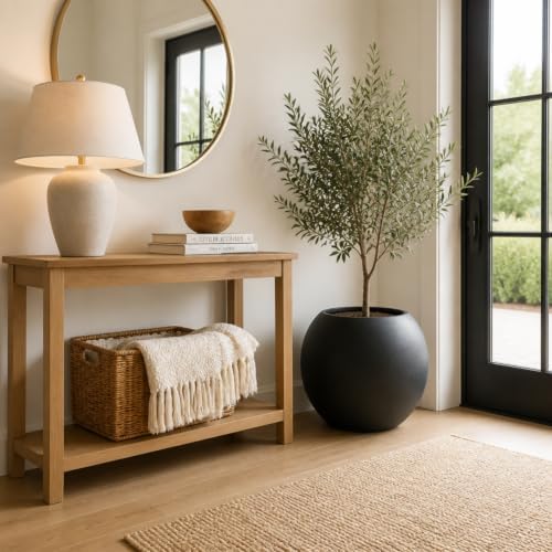Planters for Indoor Plants with Drainage Hole 17.7''D Lightweight - Image 4