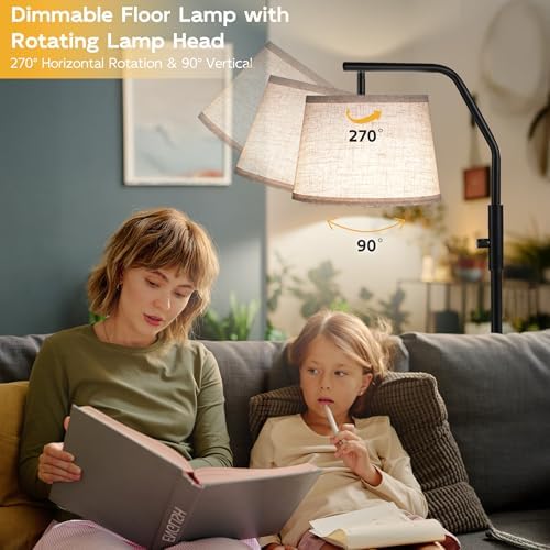 SUNMORY Floor Lamps for Living Room, 0-100% Dimmable Standing Lamp - Image 2