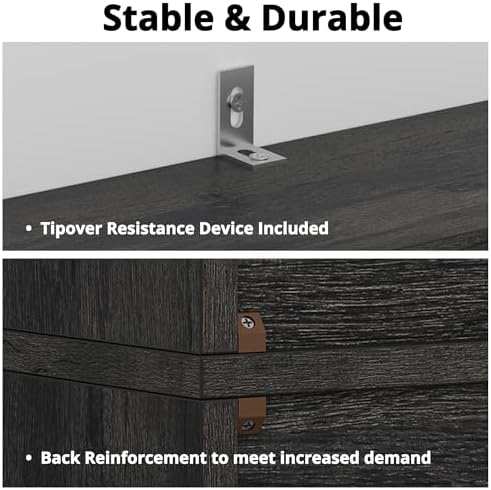 IRONCK Bookshelves and Bookcases Floor Standing 6 Tiers Display Storage Shelves 70 in Tall Bookcase Home Decor Furniture for Home Office, Living Room, Bed Room - Image 5