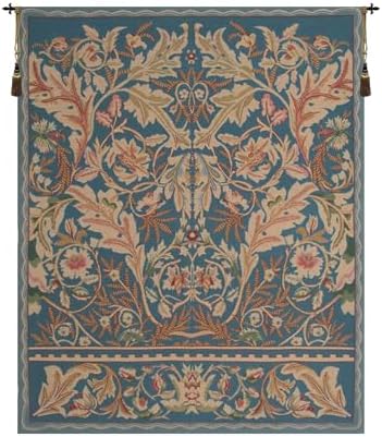 William Morris Acanthus III Tapestry Wall Hanging 40 x 33 in by CCharlotteHomeFurnishings