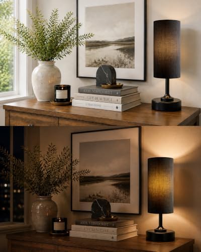 EZVALO Dimmable Cordless Table Lamp, Small Ambient Light with Timer - Image 2