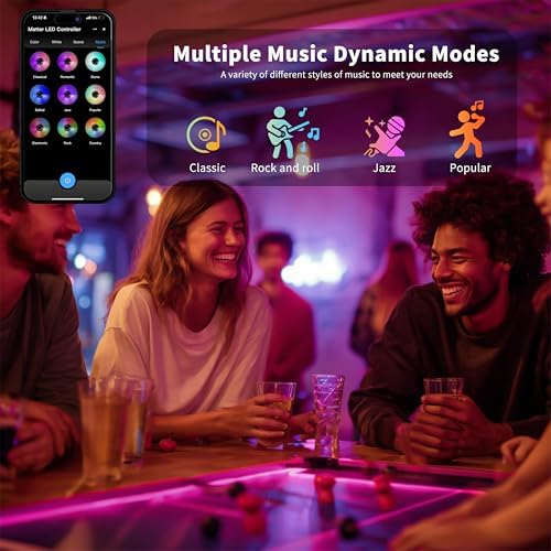 PAUTIX Matter WiFi LED Controller Kit ML5 Compatible with Tuya APP/Homekit/Smart Life/Alexa/Google Home/Siri, DC12-48V Dimmable with RF Remote for Single Color/CCT/RGB/RGBW/RGBCCT LED Strip Lights - Image 7
