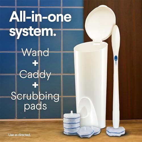 Clorox ToiletWand Toilet Cleaning Starter Kit, 1 Kit with 6 Refill Heads - Image 4