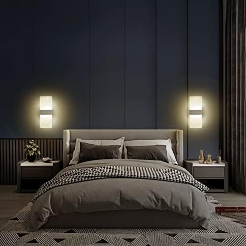 KICAAO Modern Wall Sconces Set of Two,Led Wall Light 10w, Warm Light 2700K - Image 4