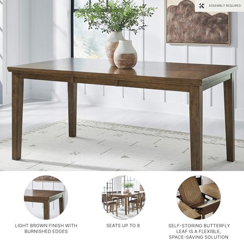 Signature Design by Ashley Counter Height Dining Extension Table, Wood - Image 4