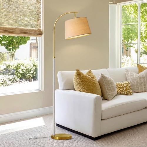 Real Wood Floor Lamps for Living Room Bedroom, 62" Mid Century Modern Lamp by G-SAFAVA