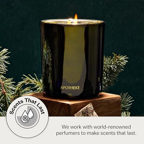 Apotheke Signature Scented Candles for Home, Juniper Birch - 10.5 Oz - Image 4