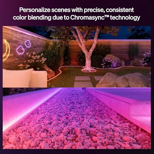 Philips Hue Neon Outdoor 16-Feet Multicolor LED Strip Light, 1-Pack - Image 4