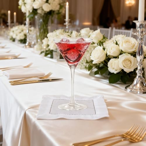 100pcs Linen Cocktail Napkins, Reusable Square Napkins - Image 6