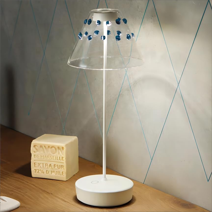2 Pack Rechargeable Cordless Table Lamp, 6000mAh Battery Table Light - Image 3