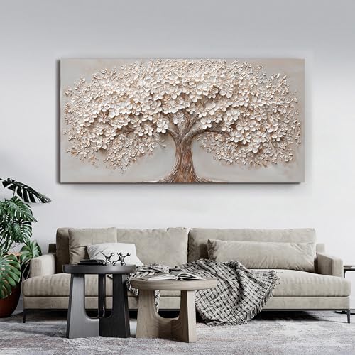Canvas Wall Art Decor Prints Oversized Wall Art Pictures for Living Room Modern Large Tree of Life Wall Art Prints Artwork for Walls Bedroom Office Decor 29" X 58" Printed Decorative Painting - Image 4