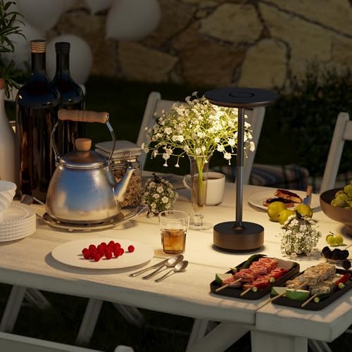 Rechargeable Cordless Table Lamps, Portable Battery Table Light - Image 6