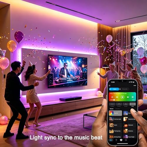 RGBW COB LED Strip Light 32.8FT,6720 LEDs 12mm Flexible Led Light for Home - Image 6