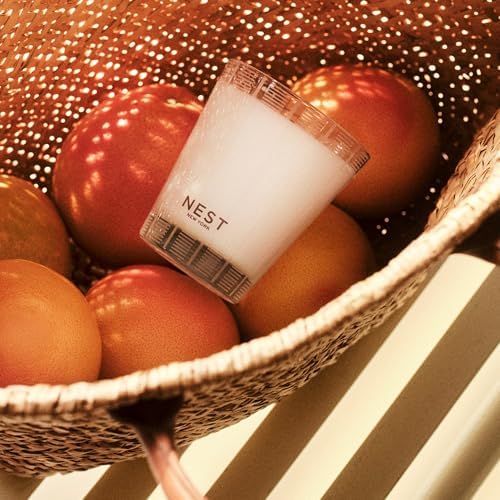 NEST New York Scented Classic Candle, Grapefruit - 8.1 oz - Up to 60-Hour Burn Time - Reusable Glass Vessel - Image 5