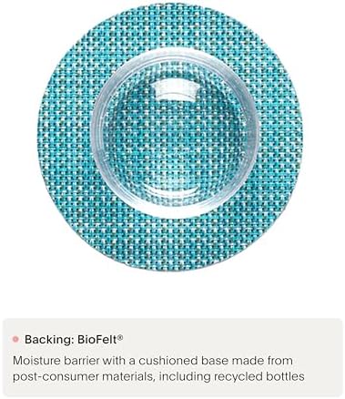 Chilewich Mini Basketweave Coasters Set of 4 - Image 3