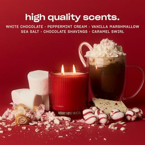 Half Baked Merry Mint Mocha Candle by Snif, 8.5 oz - Image 2