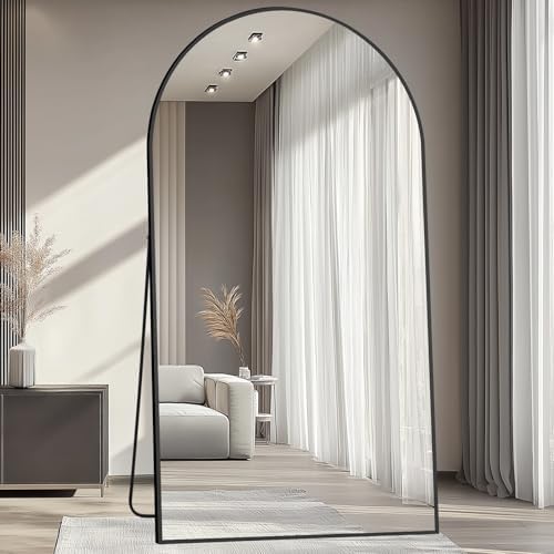 MELOMOIR 82"x44" Oversized Mirror Full Length, Arched Mirror Full Length - Image 3