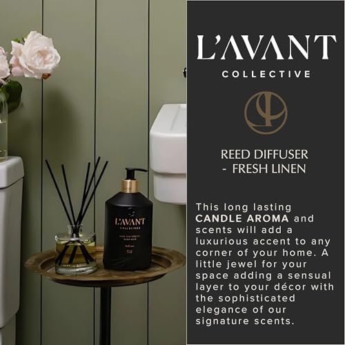 L'AVANT Collective Home Fragrance Reed Diffuser 100ml, Fresh Linen - Image 5