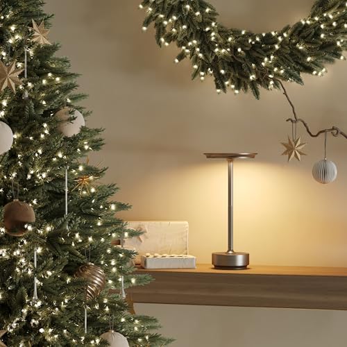 Cordless Table Lamp,Portable LED 5000mAh Battery Operated - Image 4
