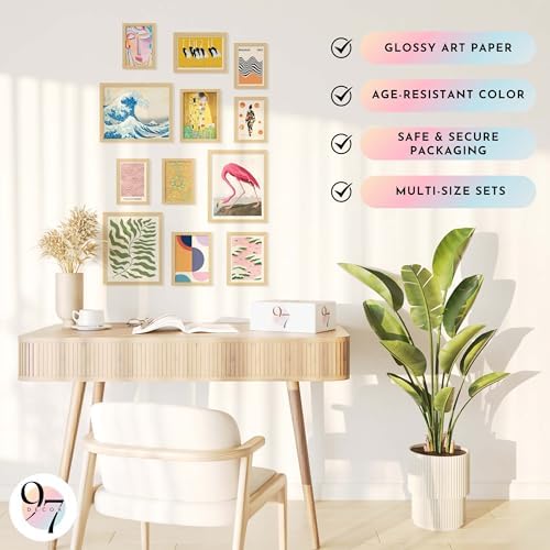 97 Decor Artsy Eclectic Wall Art, 12 Pcs Maximalist Posters, Unframed - Image 5