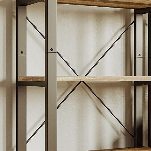 IRONCK Bookshelf 6-Tier Ladder Shelf - Image 5